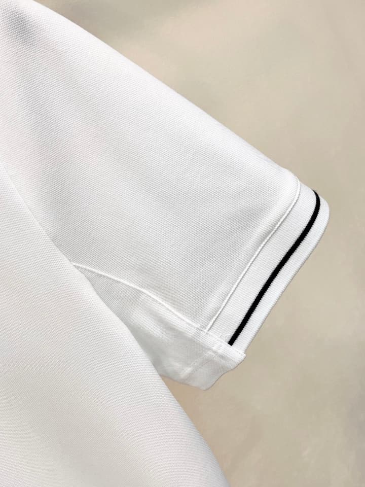 Dior Embroidered Logo Piqué Cotton Polo Shirt – 2026 Spring/Summer Collection in Classic Black