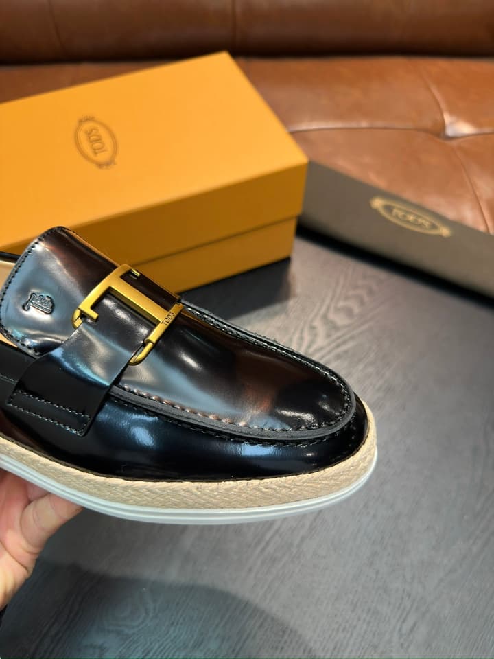 Tod's Gommino Calfskin Loafers in Assorted Loafers Display