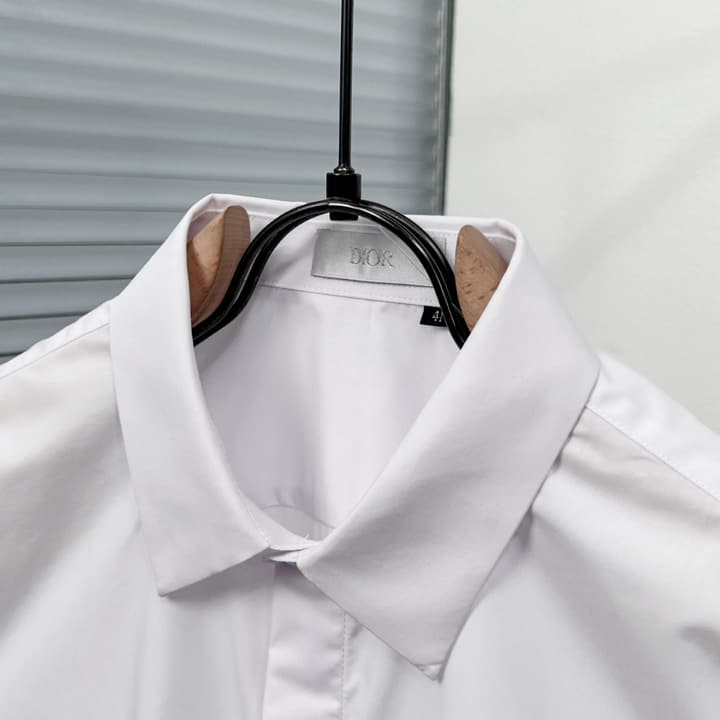 Dior Classic Silver CD Metal Waist Shirt in Black