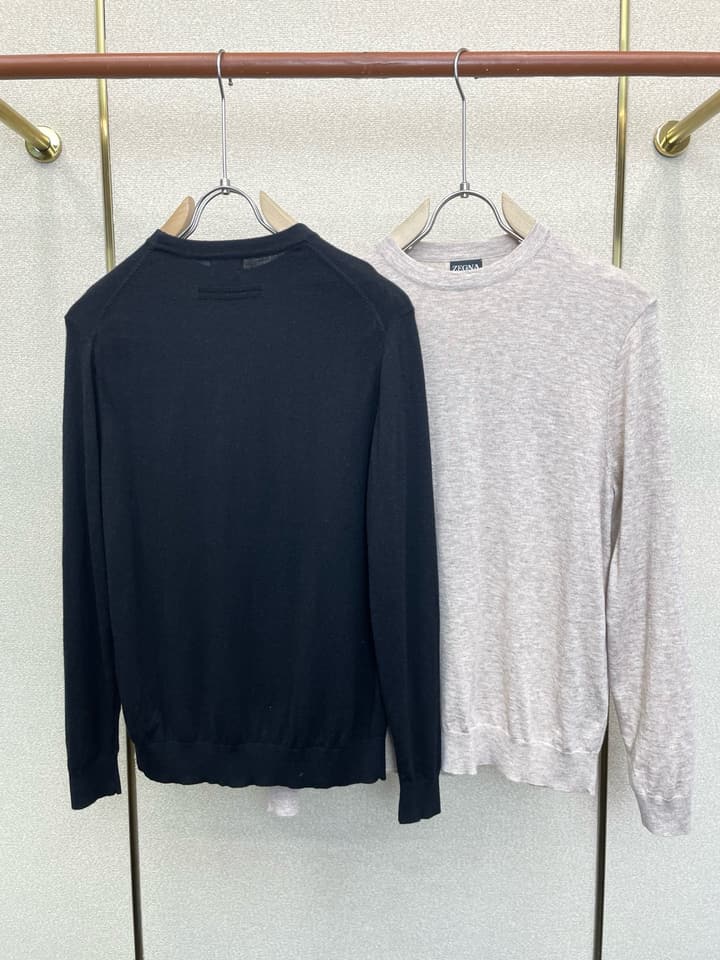 Zegna Men's Casual Wool Sweater