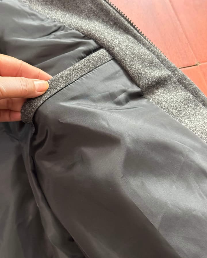 Arc'teryx Sawyer Wool Hoody Softshell Jacket in Dark Gray