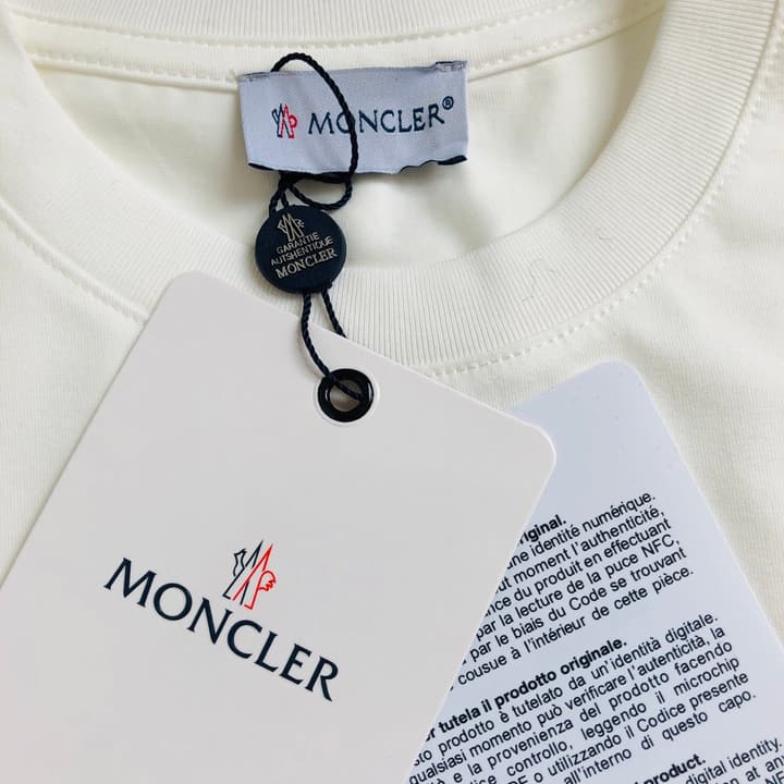 Moncler Classic Printed Logo T-Shirt – 2026SS in Black Large Logo