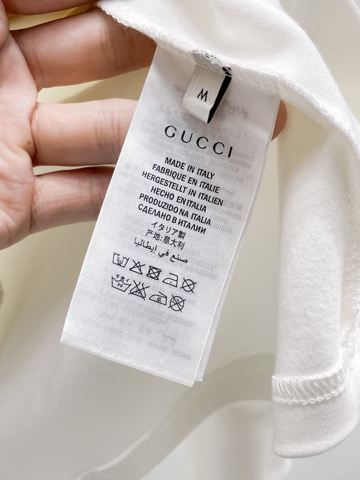 Gucci Men's Long Sleeve T-Shirt – 2025FW in Black