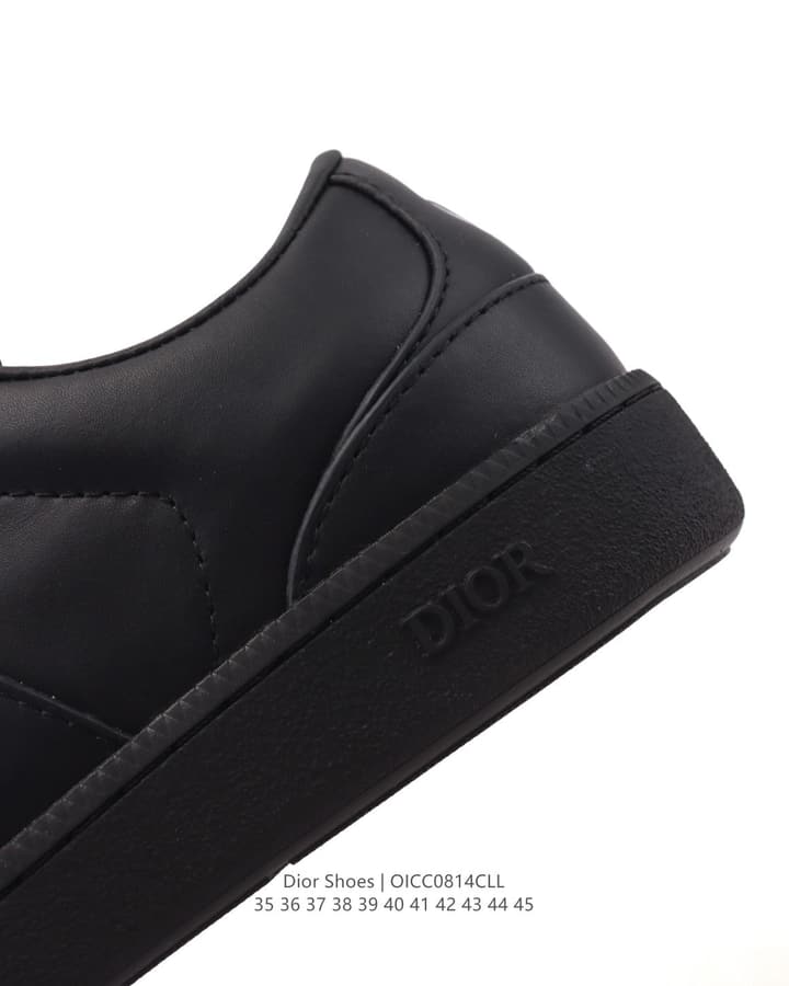 Dior Unisex White Platform Sneakers – Spring/Summer Collection – 25SS in Beige With Brown Stripe