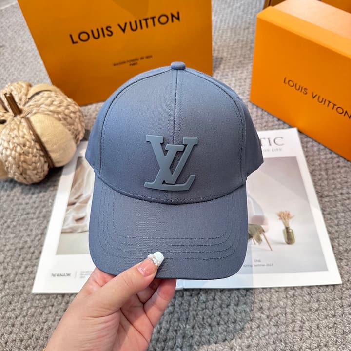 Louis Vuitton Unisex Baseball Cap – New Collection in Beige