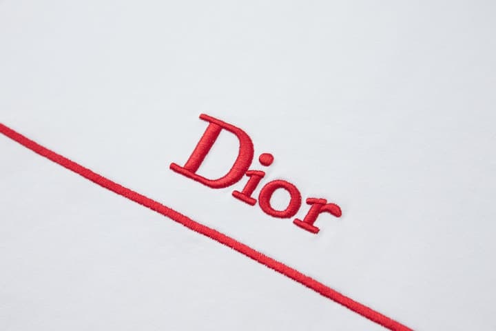 Dior Logo Embroidered Short-Sleeve T-Shirt – 26SS Early Spring Collection in Black Dracula
