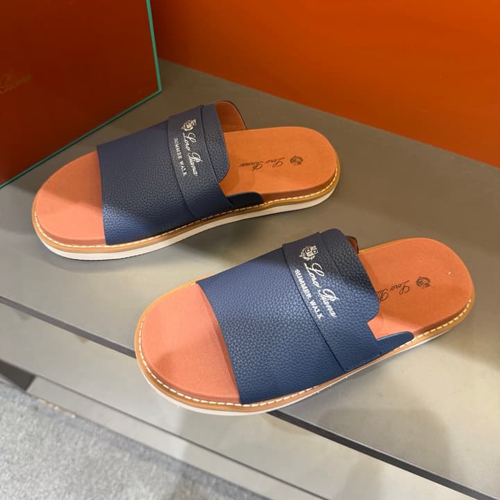 Loro Piana Summer Walk Crisscross Mules