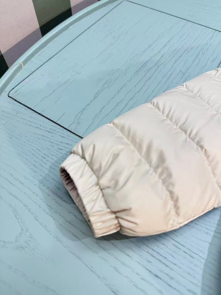 Moncler Kids Puffer Down Jacket – 2025 SS/FW in Off-white Puffer Jacket