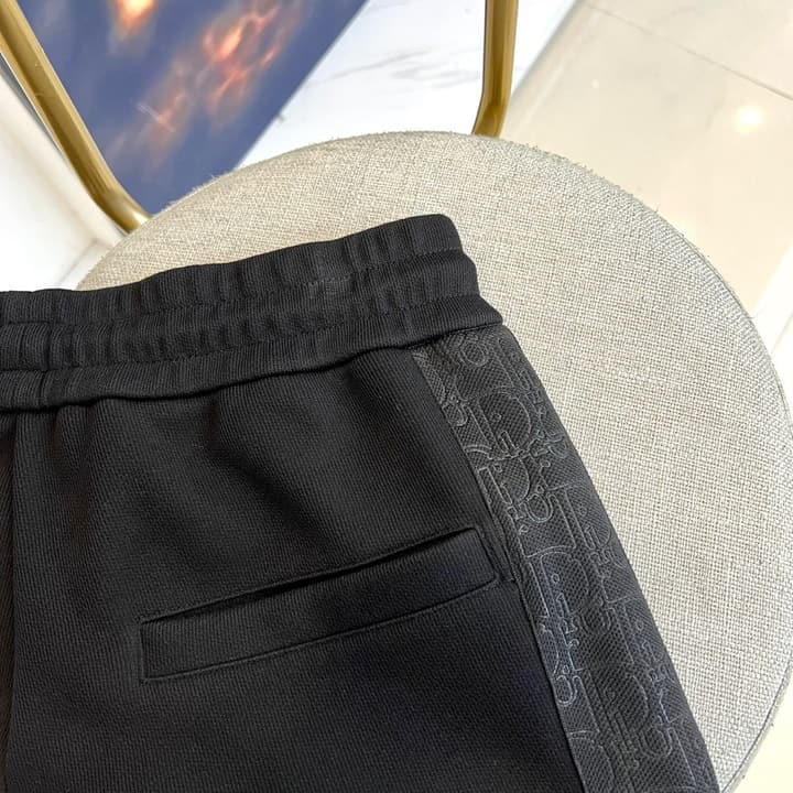 Dior Men's Structured Sportswear Tracksuit – 2025FW in Classic Black