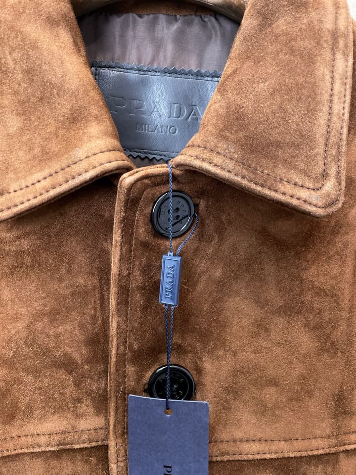 Prada Imported Leather Jacket