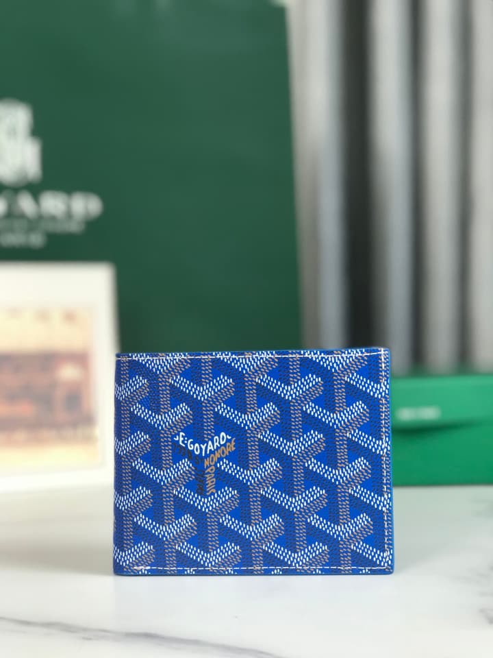 Goyard Wallet in Blue
