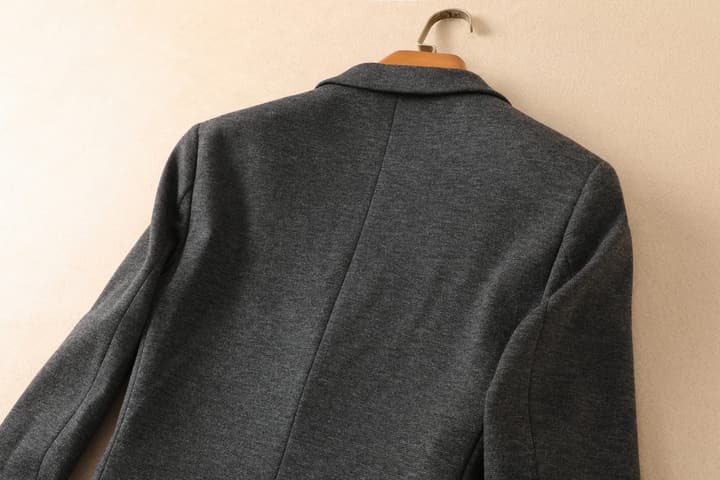 Hermès Men's Wool Houndstooth Blazer – 2025FW in Dark Charcoal Gray