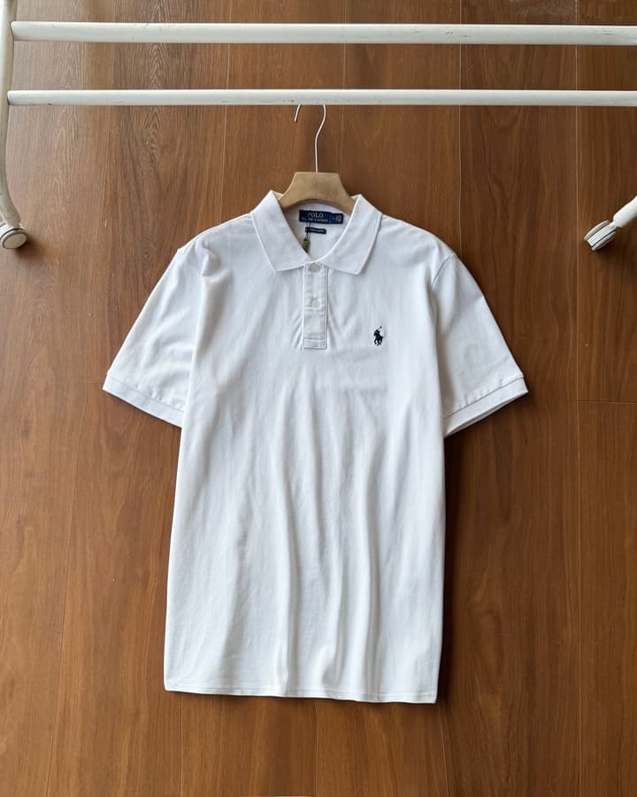 Ralph Lauren Classic Pique Cotton Polo Shirt – 2025 Collection in Black