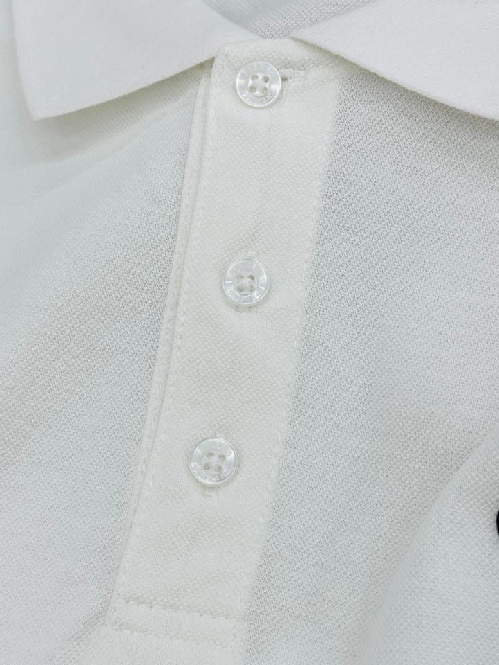 Hermès 3D Horse Flocking Polo Shirt in Black