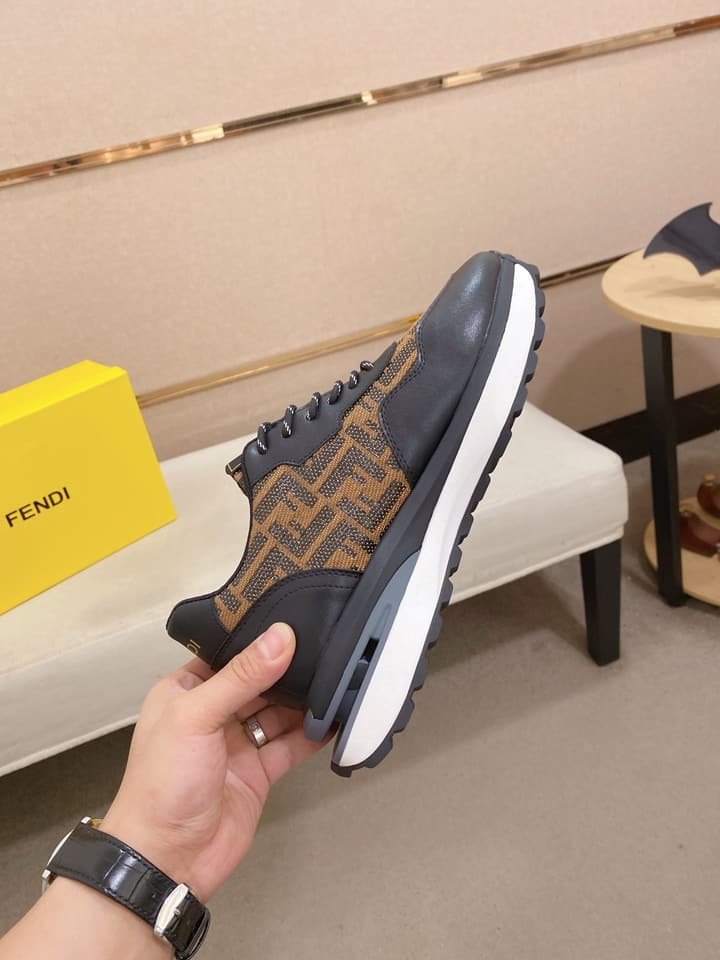 Fendi Men's Leather Loafers