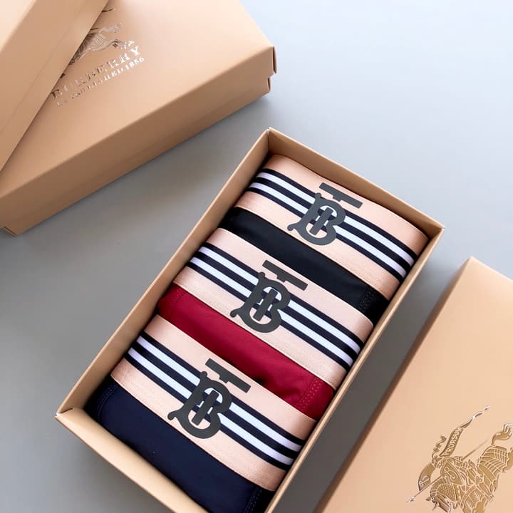 Burberry Classic TB Ice Silk Underwear Set
