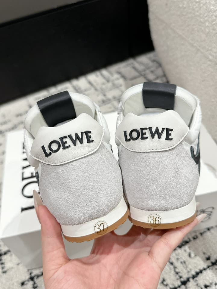 Loewe Ballet Runner 2.0 Sneakers – 2025 Runway Collection in Black