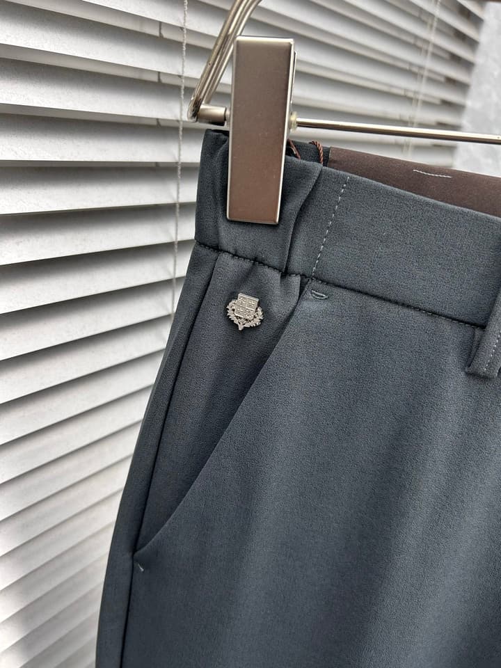 Brunello Cucinelli Tailored Casual Trousers – 2025SS in Black
