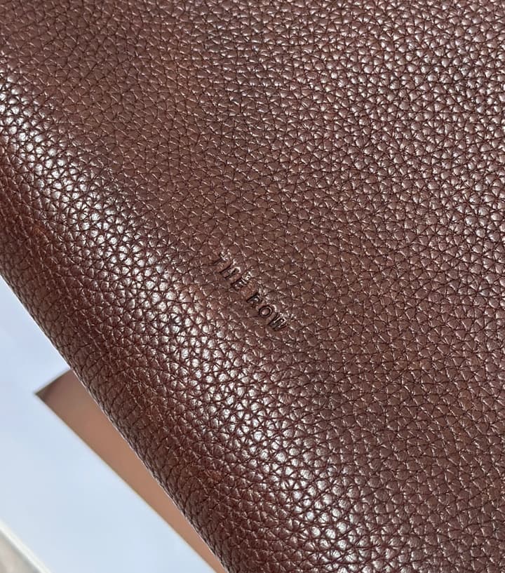 The Row Agnes 15 Leather Bowling Bag