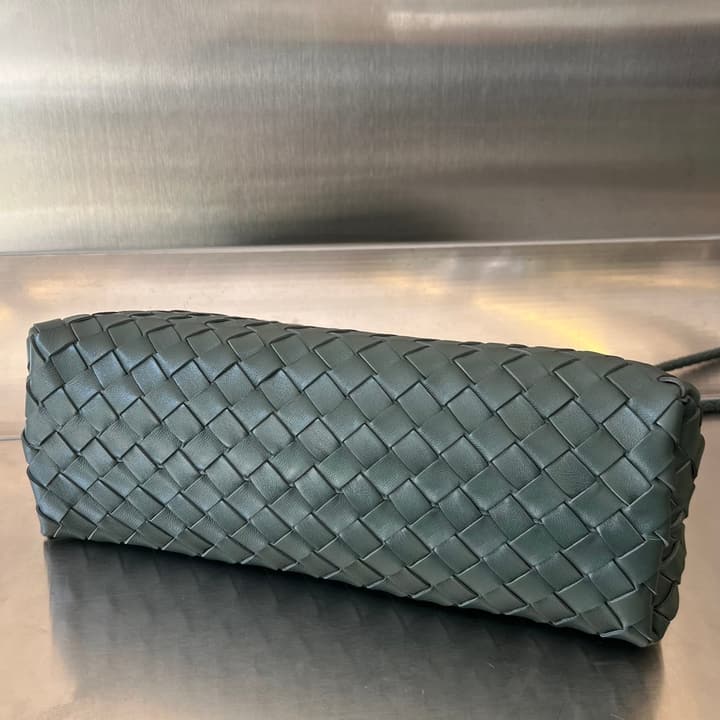 Bottega Veneta Andiamo Handbag in Charcoal Grey