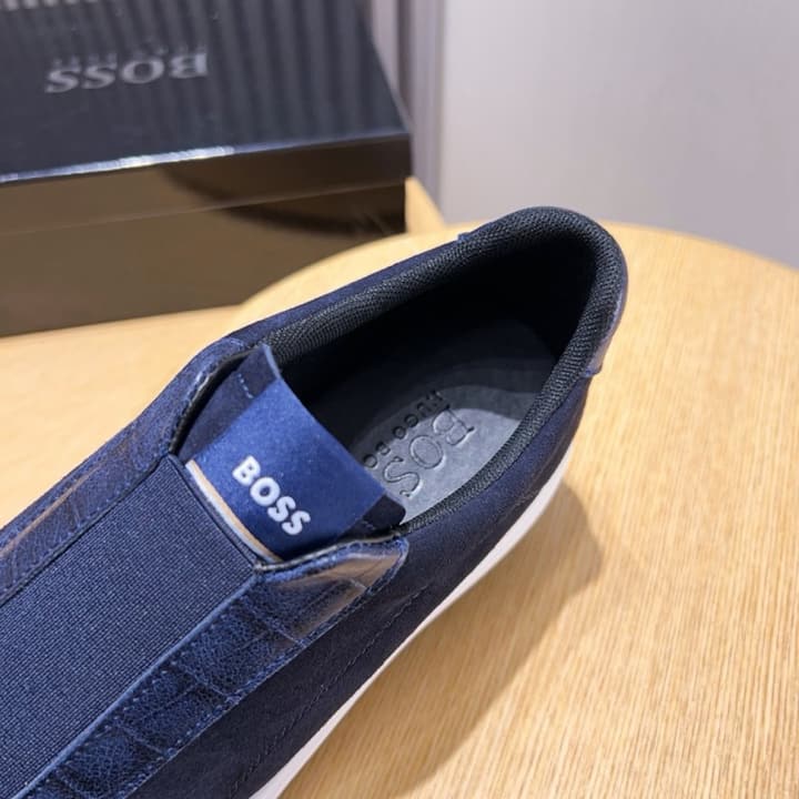 Boss Classic Leather Driving Shoes