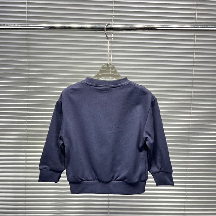 Fendi F Basketball Squirrel Graphic Sweatshirt – Kids Collection in Navy Blue With Squirrel Graphic