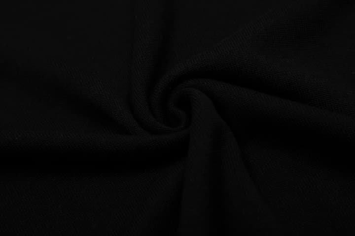 AMI Paris Classic Heart Embroidered Knit Short Sleeve – 2025SS in Black
