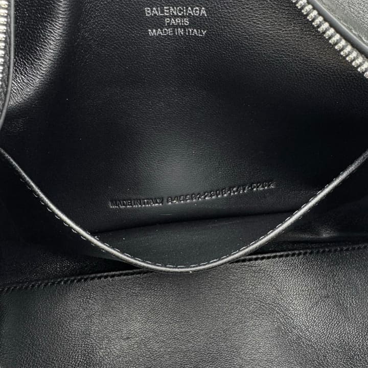 Balenciaga Rodeo Camera Bag in Black Leather