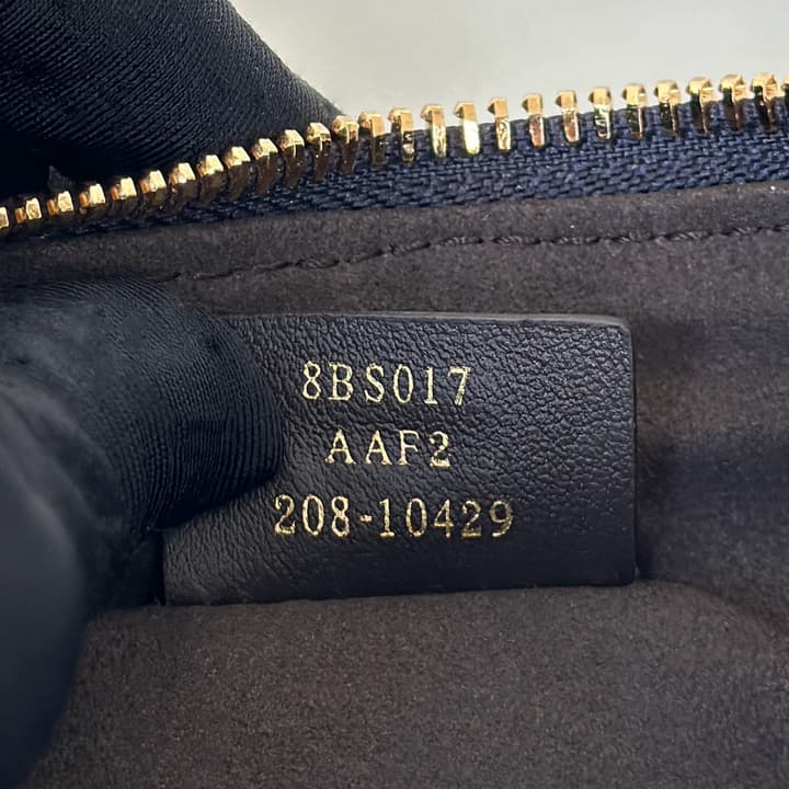 Fendi Gradient Double F Logo Calfskin Clutch Bag