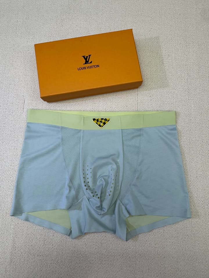 Louis Vuitton Men's Ice Silk Seamless Underwear 3-Pack