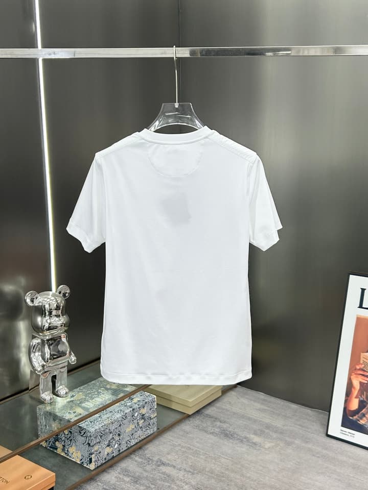 Prada 3D Logo High-Count Cotton T-Shirt – 2026SS in Classic Black