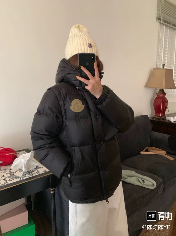 Moncler Cyclone Detachable Down Jacket – 2024FW in Black/Blue