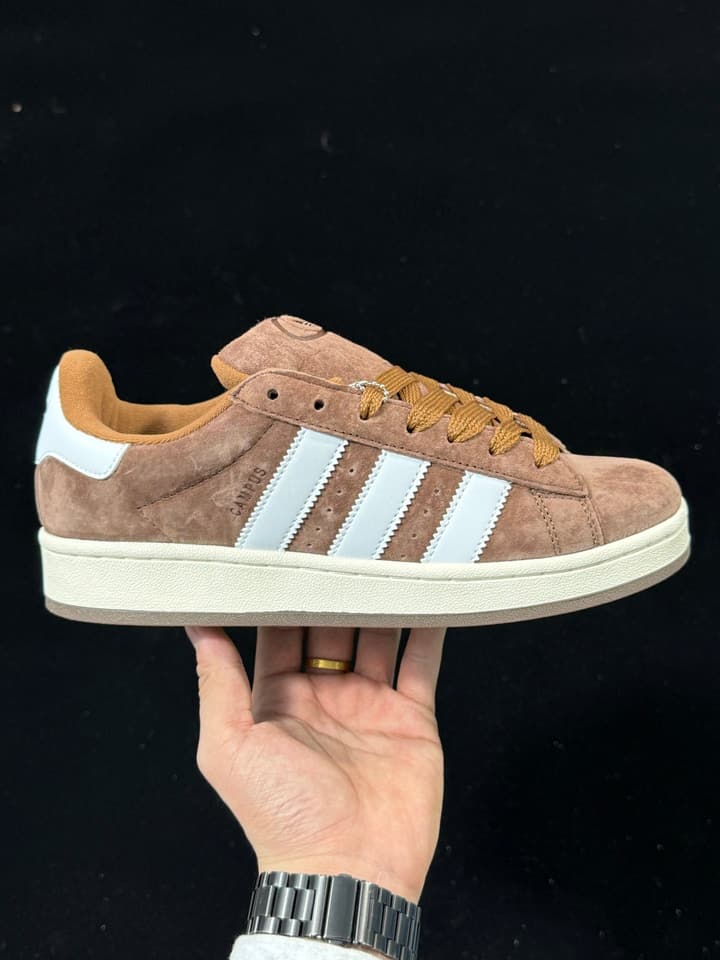 Adidas Originals Campus 00s Low-Top Sneakers in Black & White