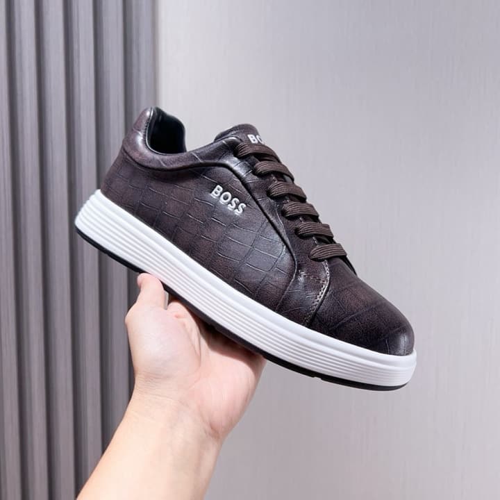 Boss Classic Leather Driving Shoes