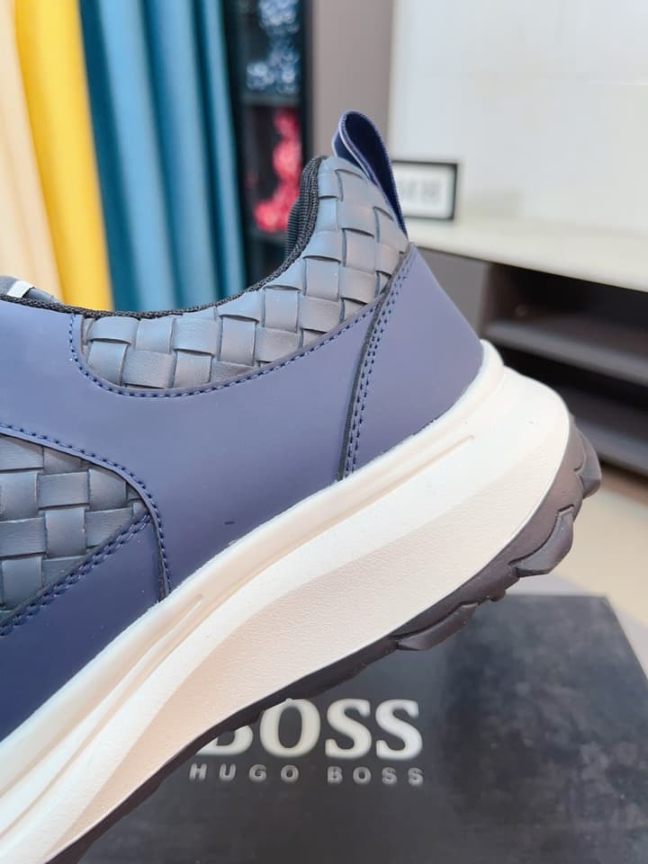 Boss Classic Suede and Waterproof Casual Sneakers