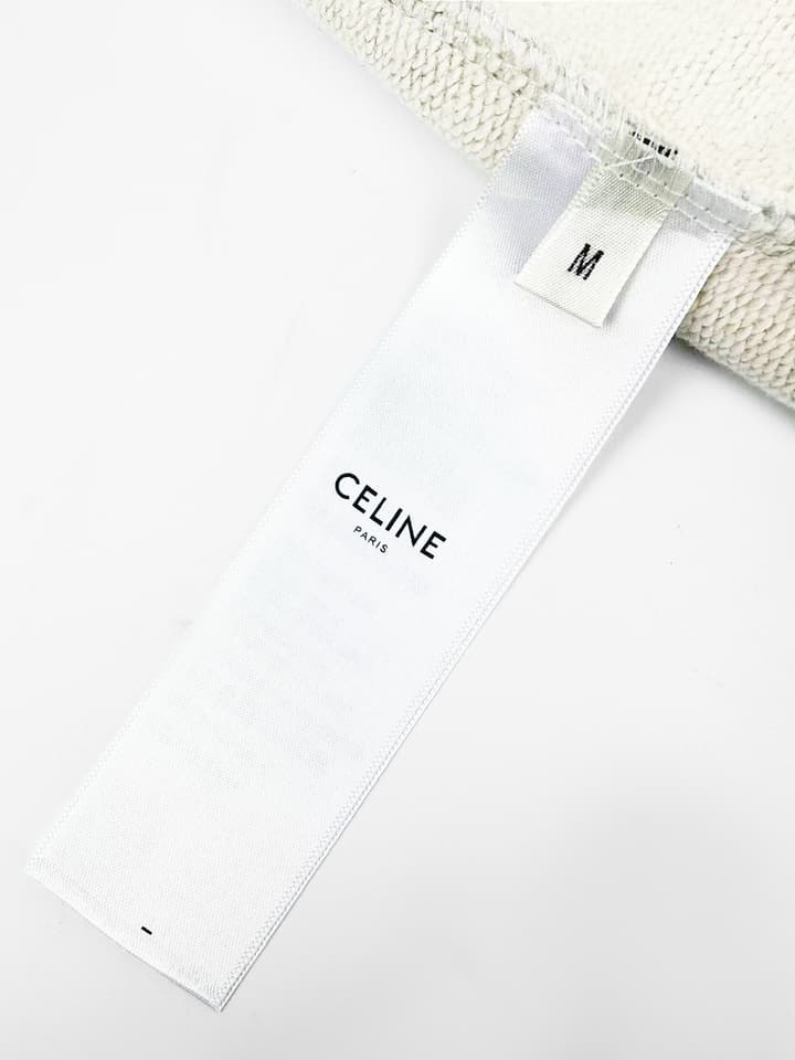 Celine Paris Printed Logo Sweatshirt