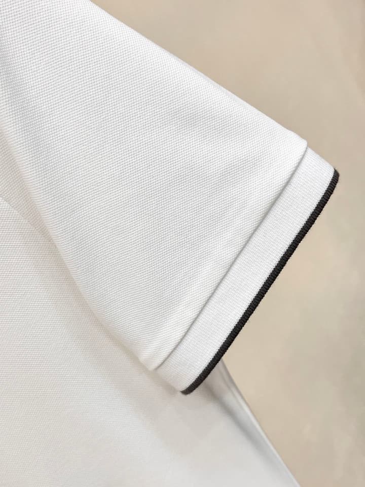 Dolce & Gabbana Embroidered Logo Pique Polo Shirt – 2026 Spring/Summer Collection in Classic Black