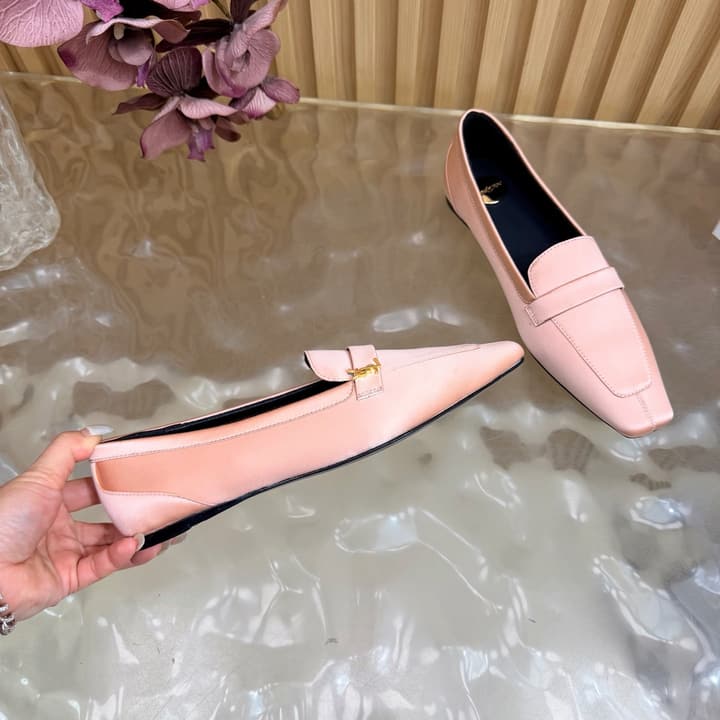 Saint Laurent Silk Chain Mules – Spring/Summer Collection – 26S in Beige