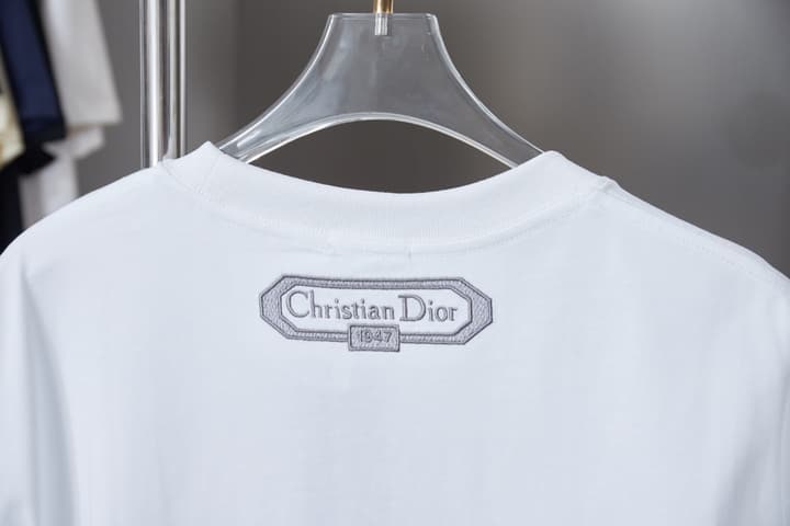 Dior Cloud Warhorse Logo Embroidered T-Shirt – Early Spring Year of the Horse Limited Edition – 26SS in Black
