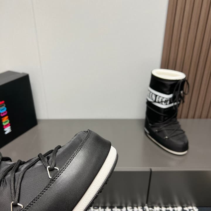 Moon Boot 2024FW Snow Boots in Matte Black