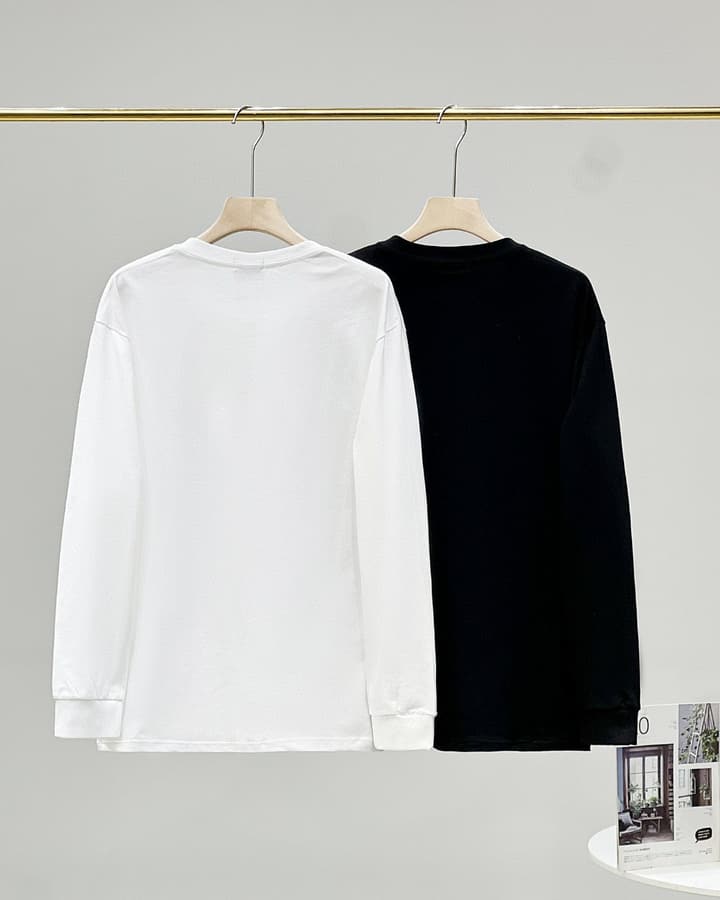 Moncler Men's Crewneck T-Shirt – 2025 Fall Collection in White