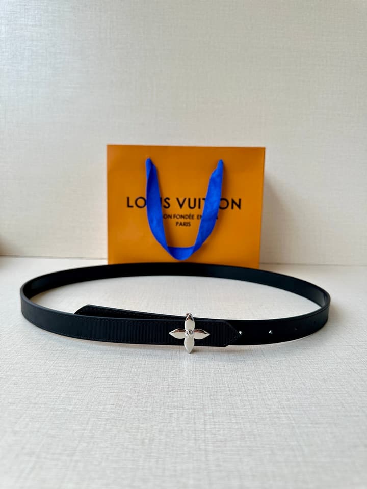 Louis Vuitton Iconic Reversible Monogram Belt in Gold Hardware