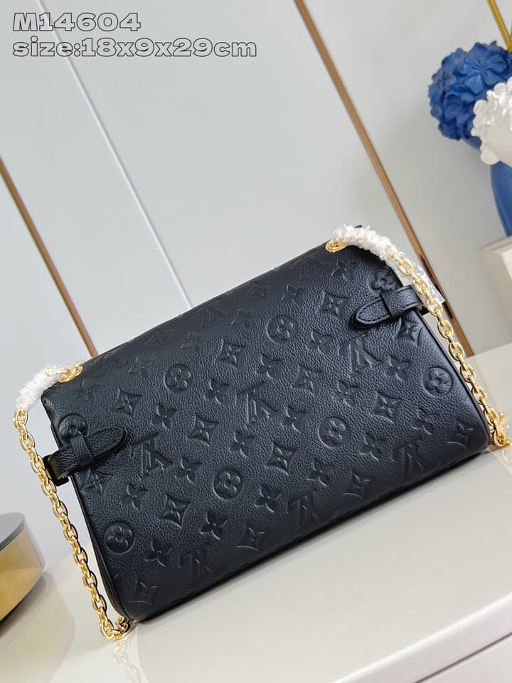 Louis Vuitton Anytime Flap Bag in Beige