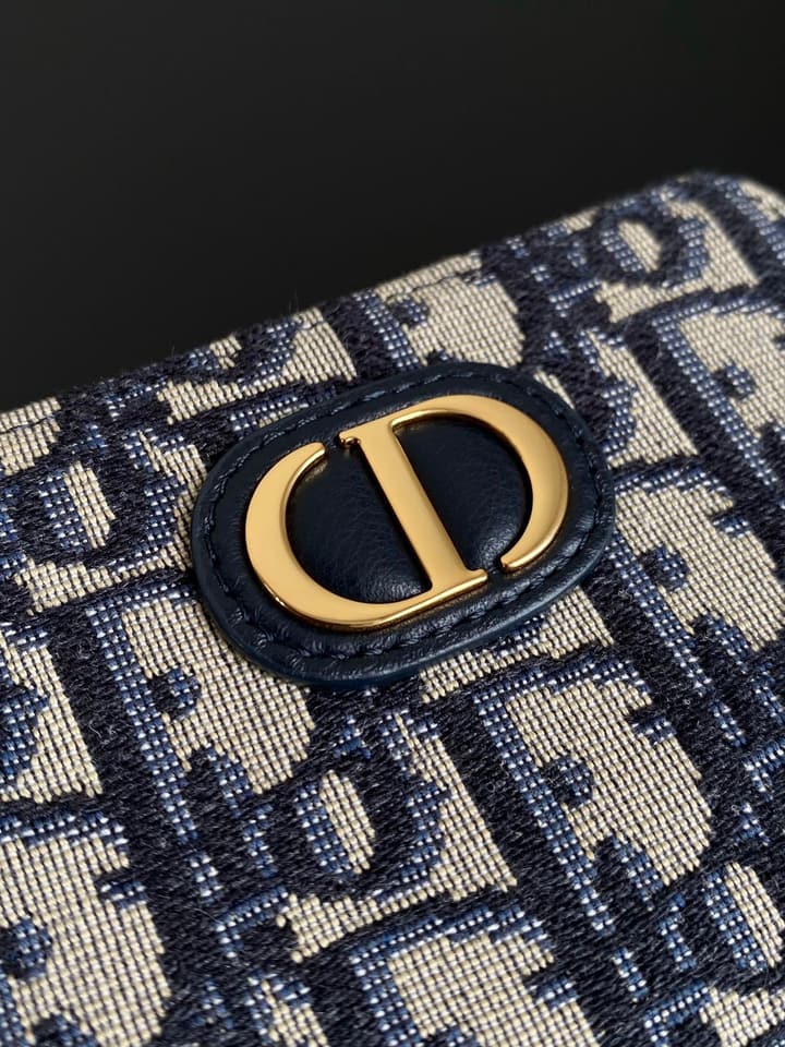 Dior Saddle Zipper Card Holder