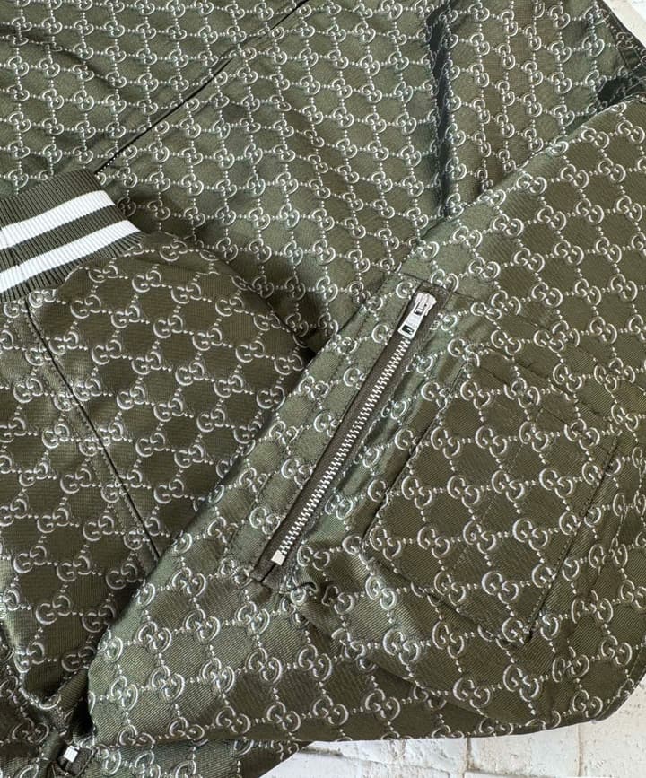 Gucci Double G Reversible Bomber Jacket