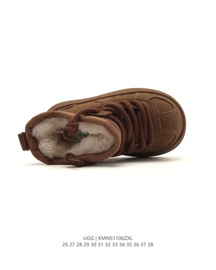 UGG Mid-Top Snow Boots – Kids Collection in Classic Tan Slip-on Boot