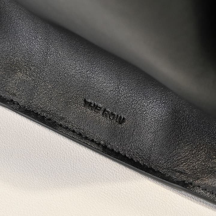 The Row Marlo Tote – 2025 Collection in Classic Black