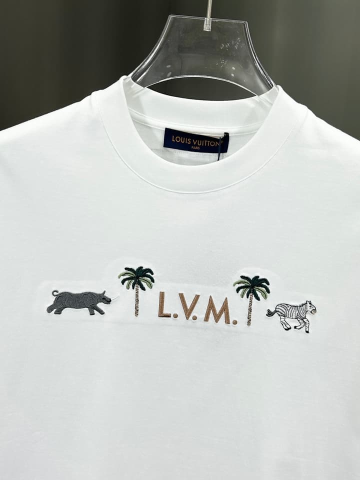 Louis Vuitton 2026 Hooded T-Shirt – 2026SS in Classic Black