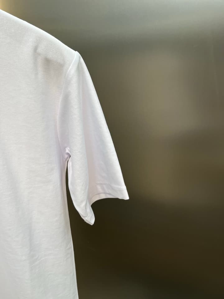 Celine Triomphe Embroidered Loose T-Shirt in Grey