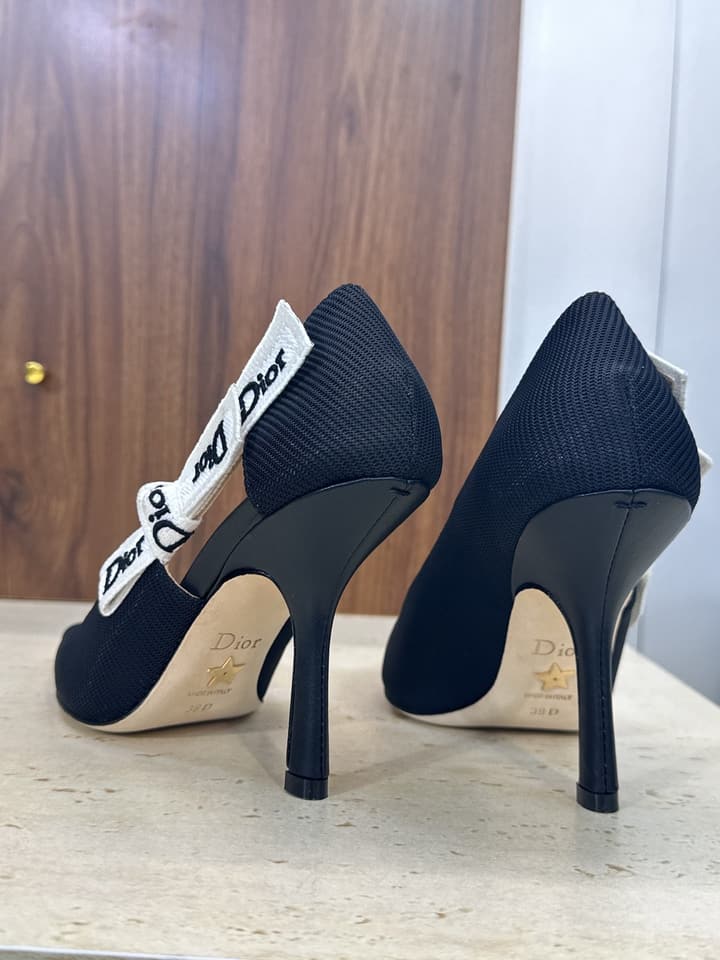 Dior J'Adior Webbing Bow Pumps – 2026 Early Spring Collection